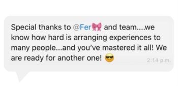 customer testimonials mexican concierge